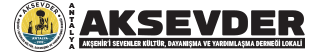 ANTALYA AKSEVDER - Akşehir’i Sevenler, Kültür, Yardımlaşma Ve Dayanışma Derneği